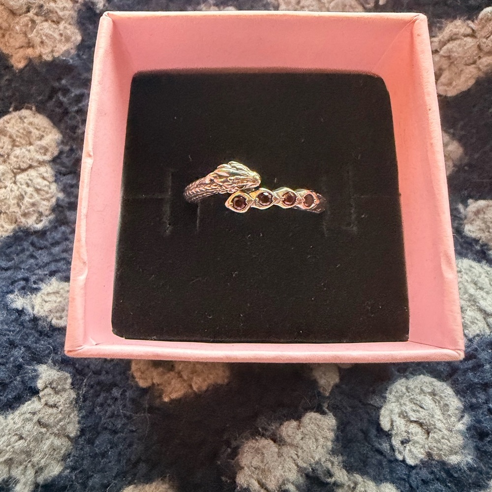 Pandora Game of Thrones Silver Dragon Ring